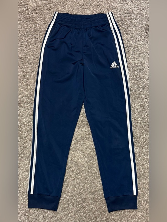 Other - EUC Boys Adidas Joggers, Navy/White, Size M, Regular Fit